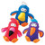 KONG Plush Dodo Assorted Birds Dog Toy