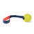 Coachi Tuggi Ball Toy for Dogs - Navy, Coral & Lime