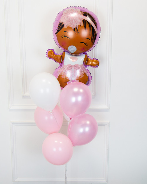 Baby Girl Balloon Bouquet