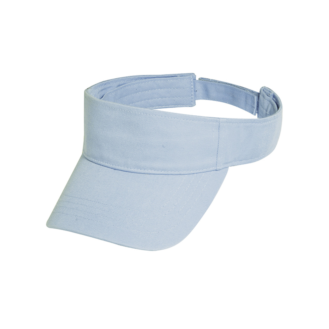 Light Blue Visor Hat-Adult