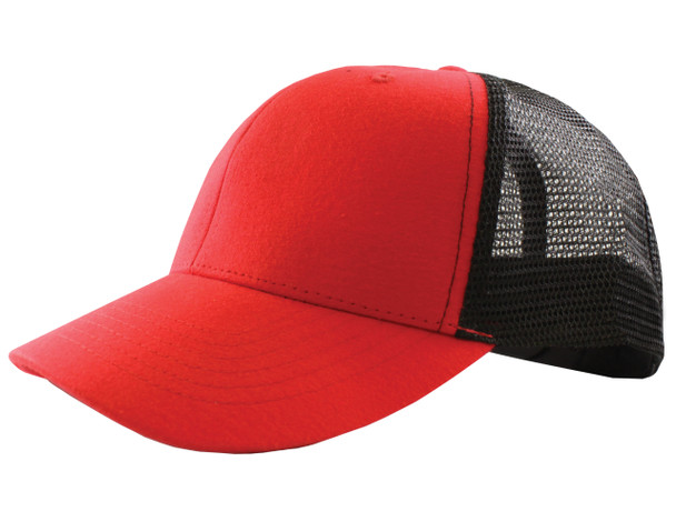 CM6010 Two Tone Cotton Mesh Trucker Cap | Toque.ca