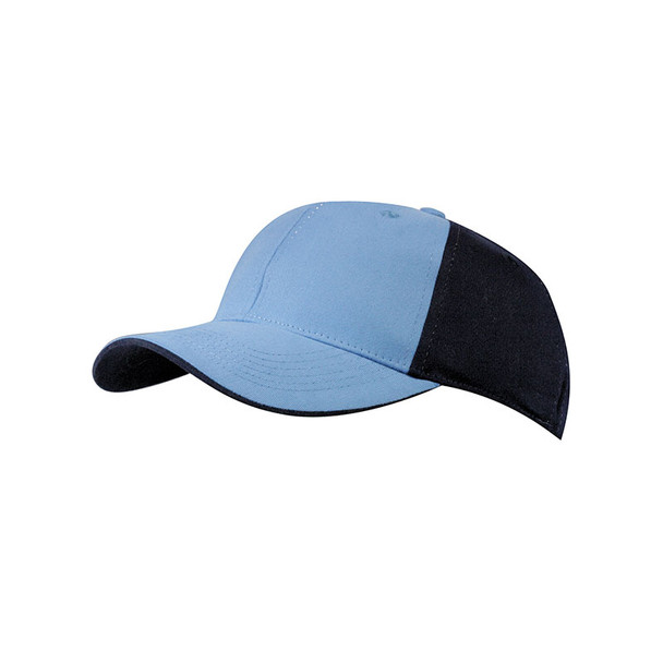 CS6220 Brushed Cotton Twill Stretch Two-Tone Fitted Cap | Toque.ca