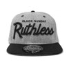 Ruthless Snap Back Hat - Grey Heather