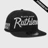 Ruthless "Oversized Fit" Snap Back Hat - Black