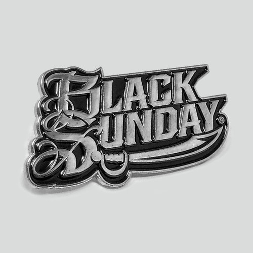 Black Sunday Logo Pin Black Sunday Logo Pin