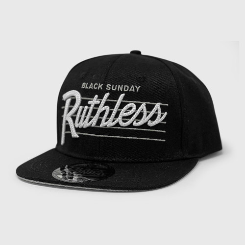 Ruthless Chain Snap Back Hat - BLACK