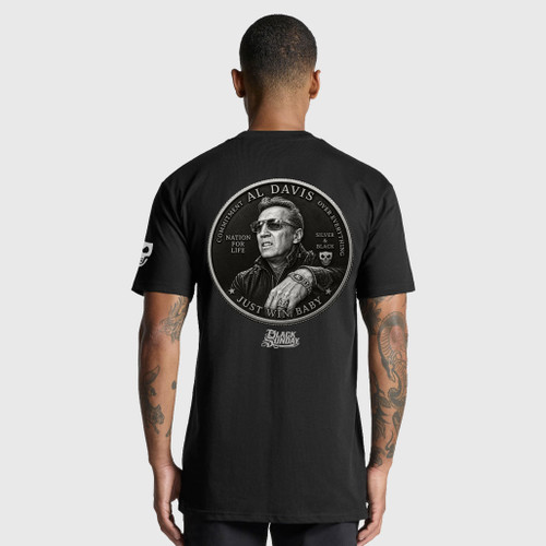 Silver Coin Mens Tall Tee