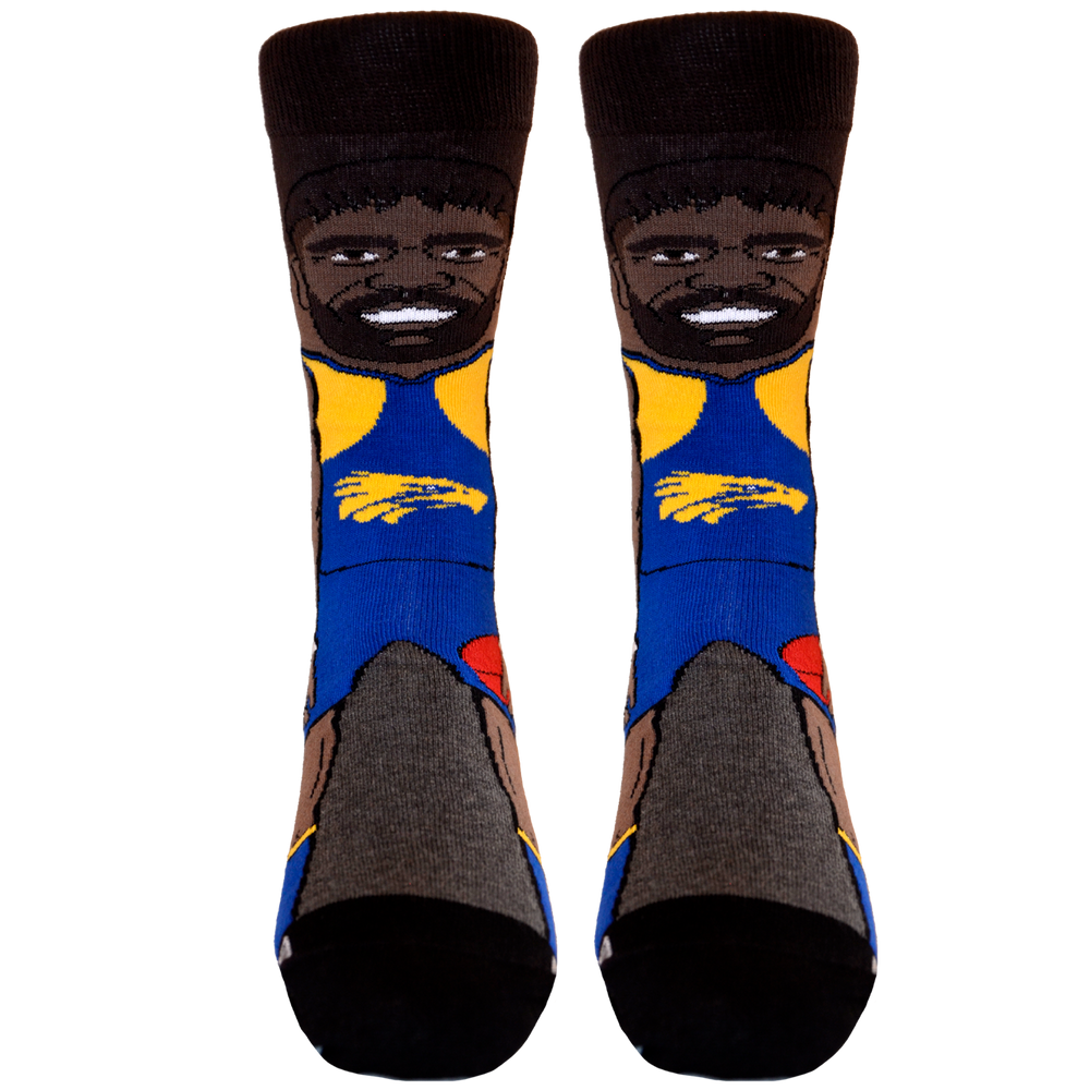 West Coast Eagles Nerd Socks Ryan