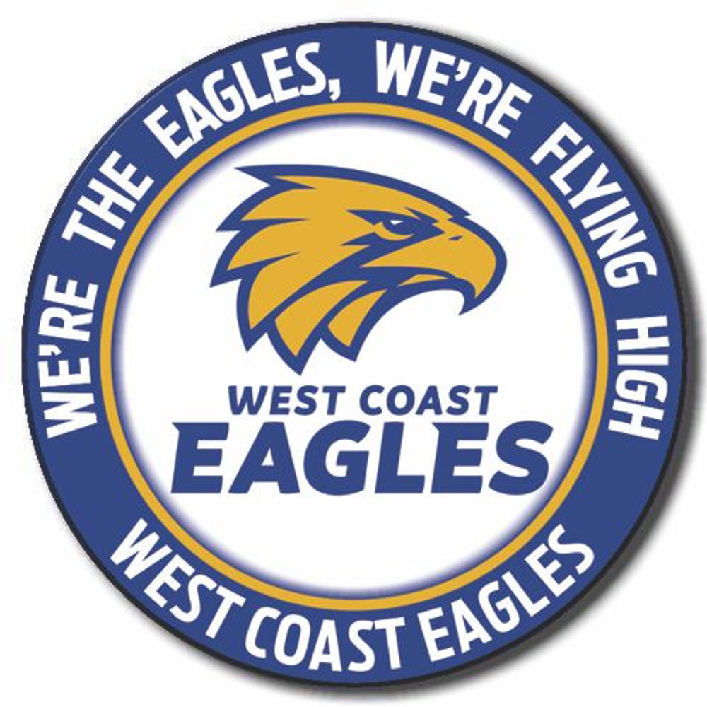 West Coast Eagles Theme Song Badge