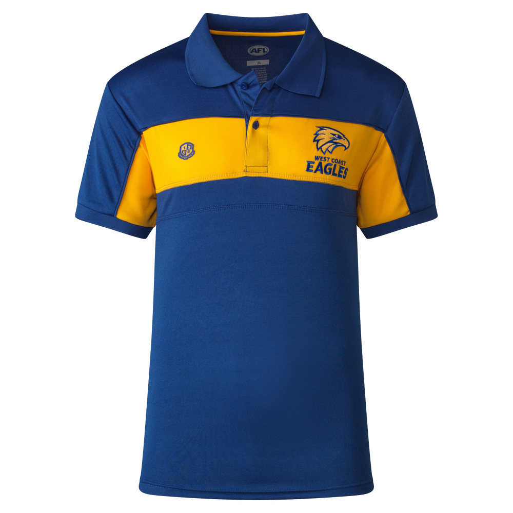 West Coast Eagles Men's Premium Polo (S22)