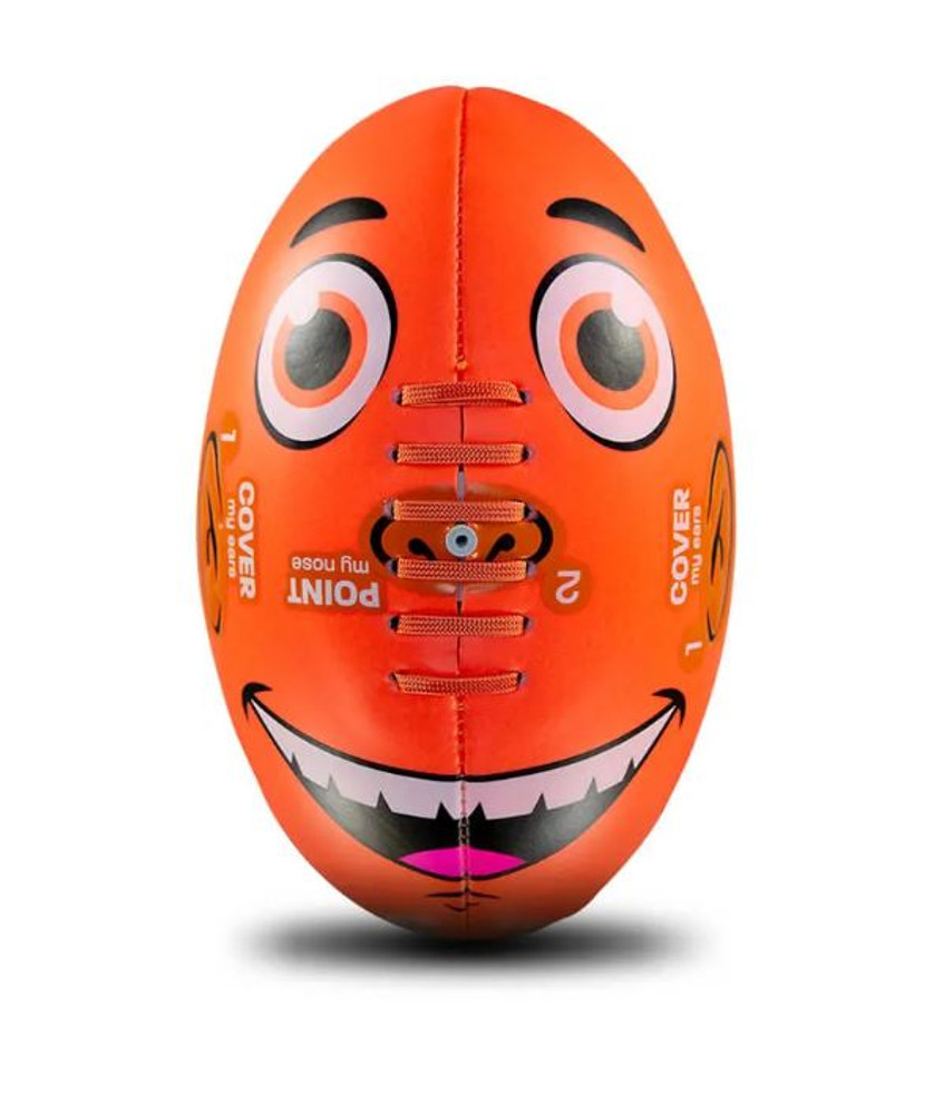 Sherrin Face Footy Orange