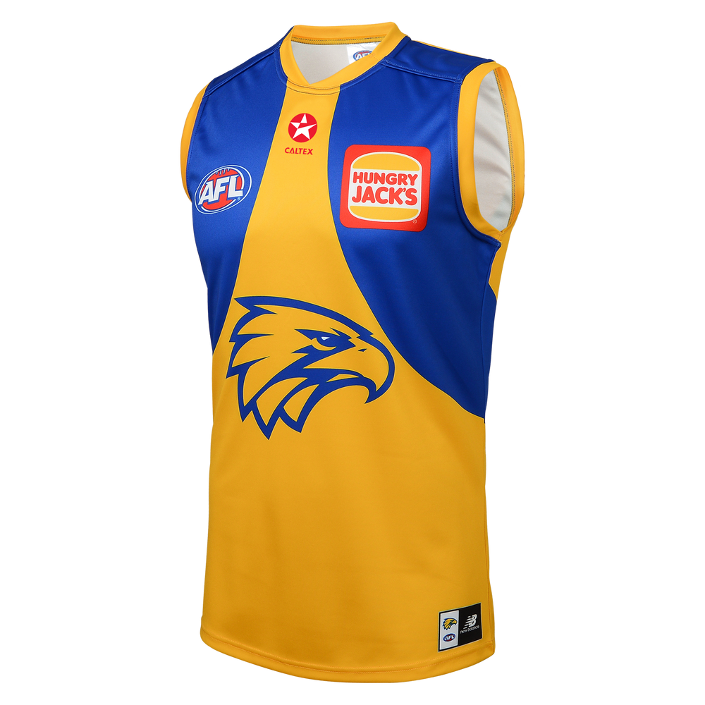 West Coast Eagles New Balance Men's Clash Guernsey (2024)