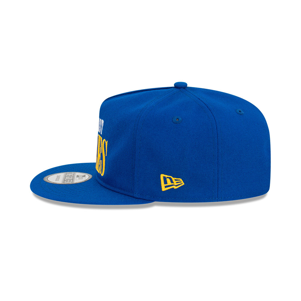 West Coast Eagles New Era Script Golfer Cap Royal