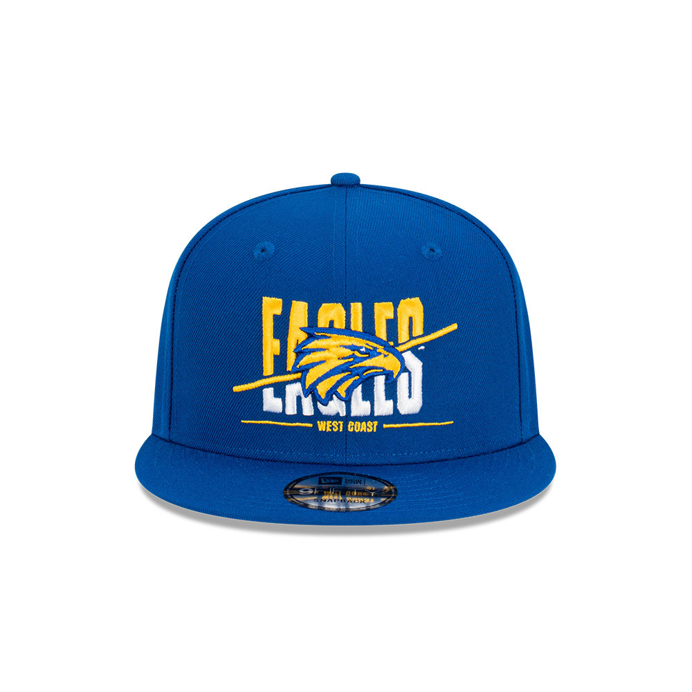 West Coast Eagles New Era 9Fifty Snapback Cap Royal