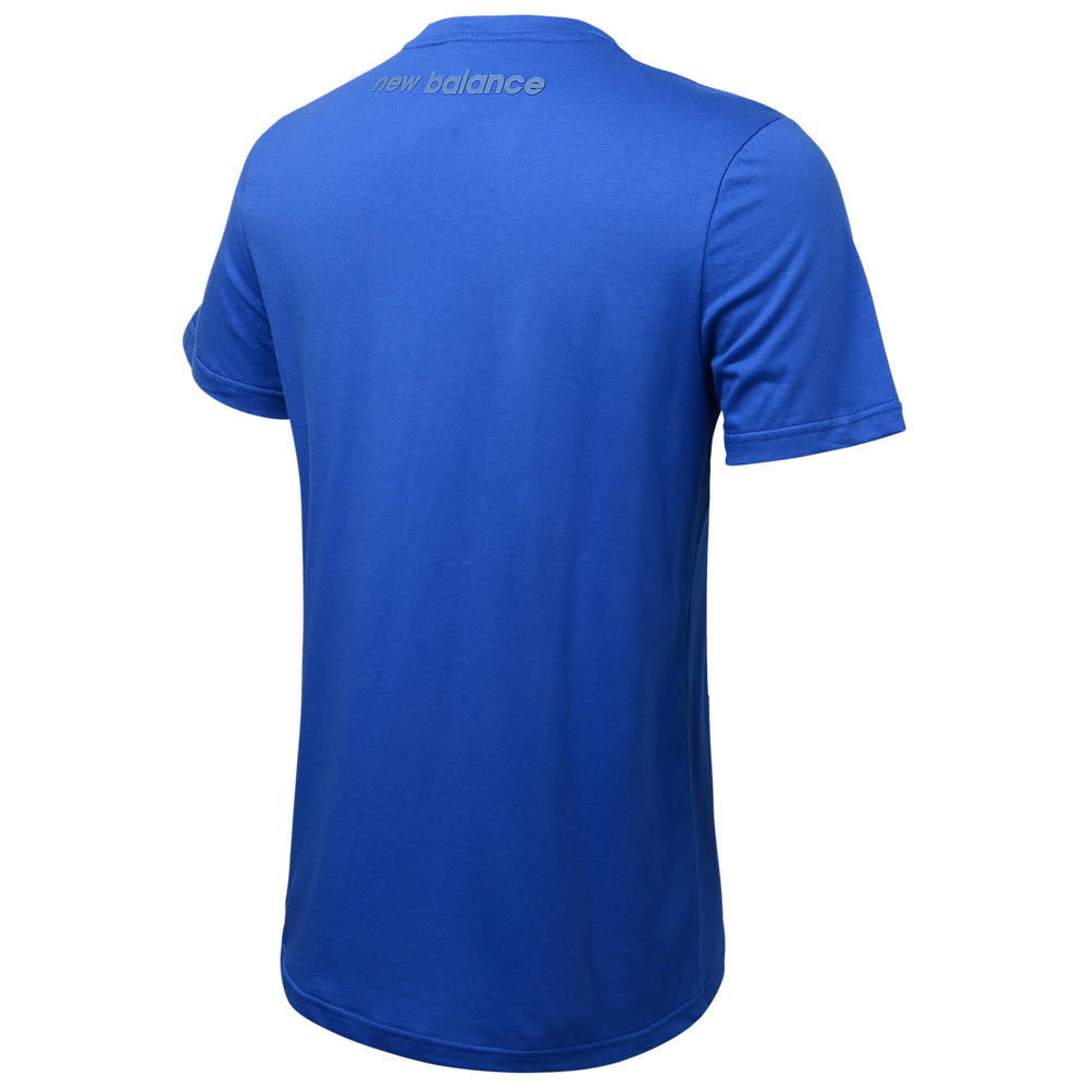 West Coast Eagles New Balance Unisex Cotton Tee Royal Short Sleeve (2023)