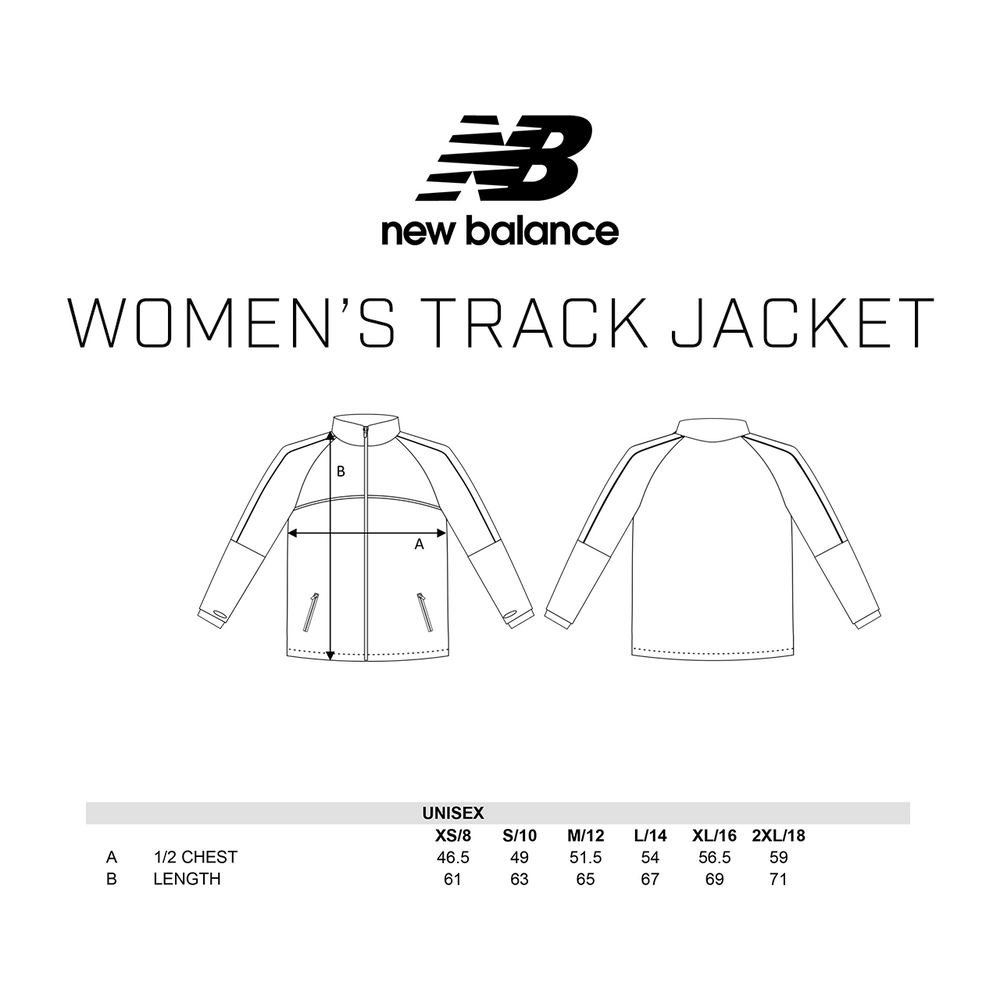 West Coast Eagles New Balance Women's Track Jacket (2023)