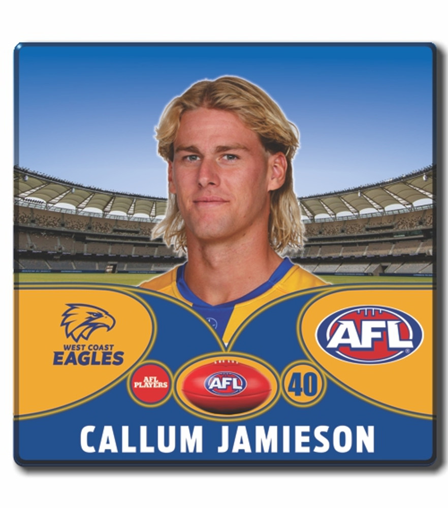 West Coast Eagles 2023 AFL Player Ceramic Coaster