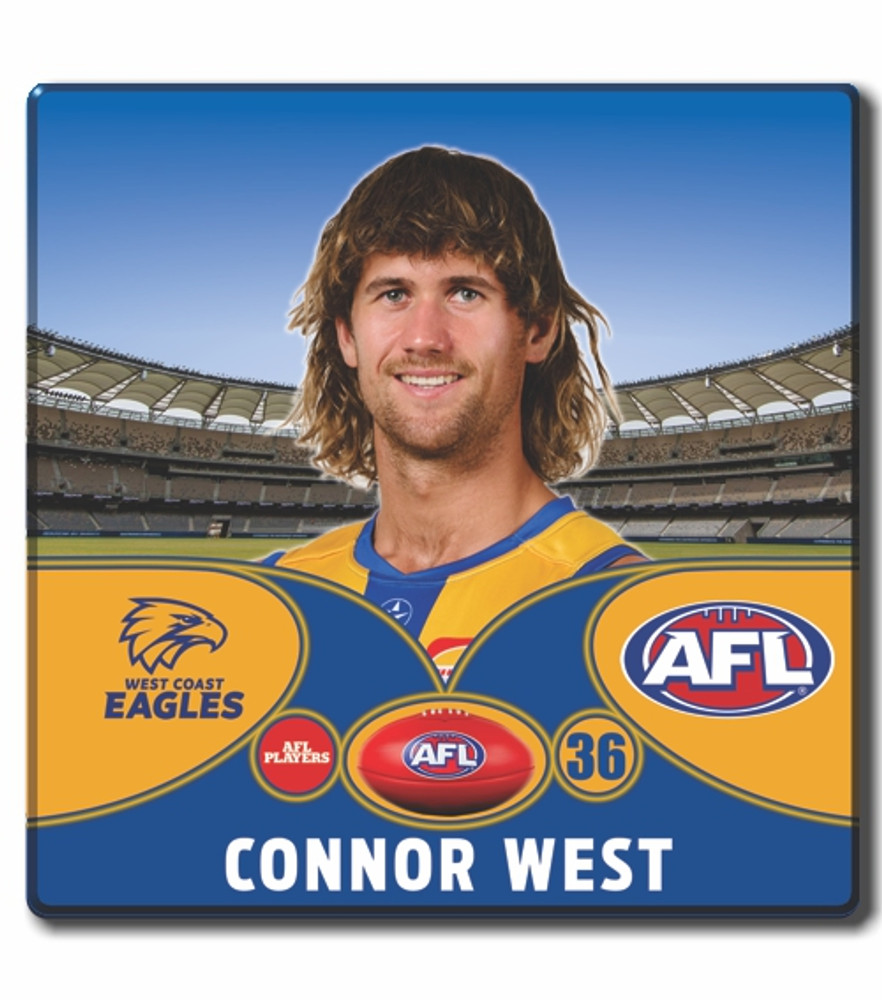 West Coast Eagles 2023 AFL Player Ceramic Coaster