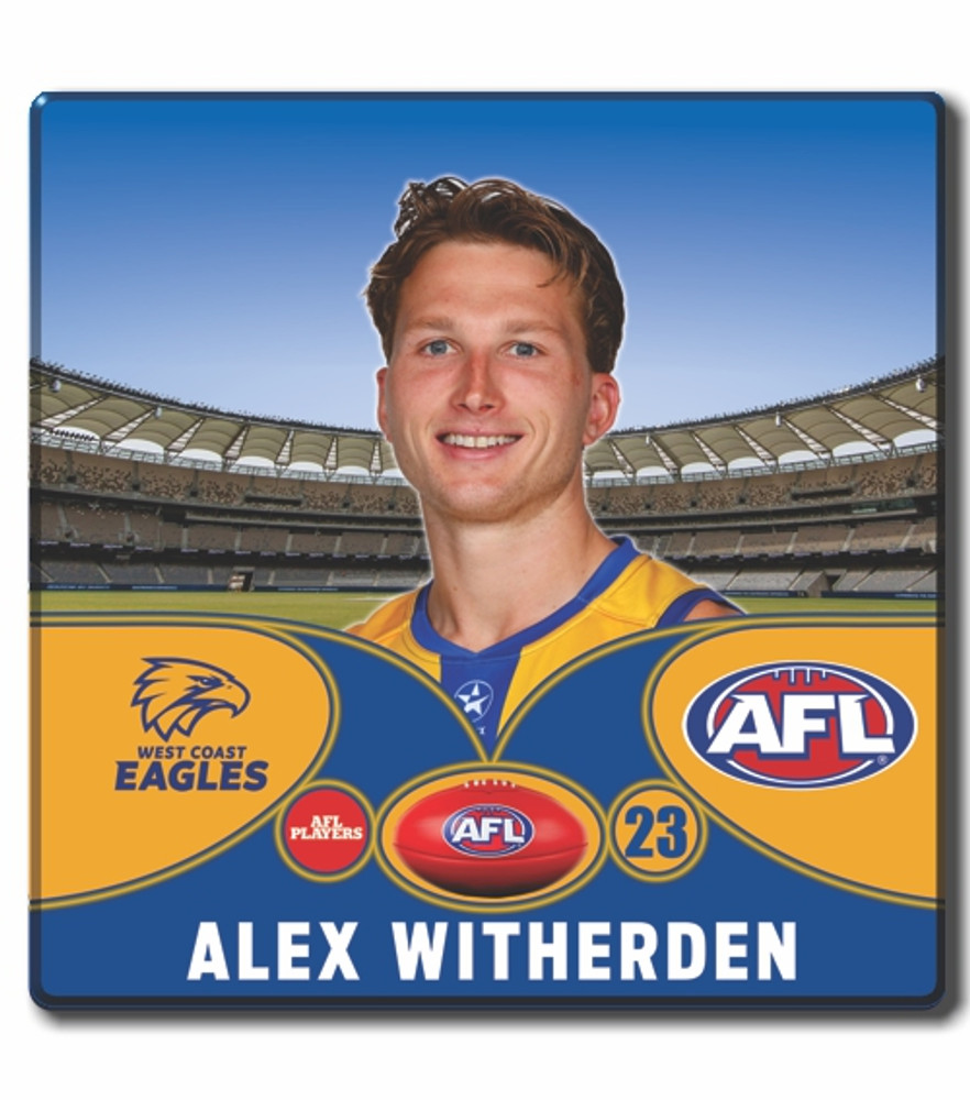 West Coast Eagles 2023 AFL Player Ceramic Coaster