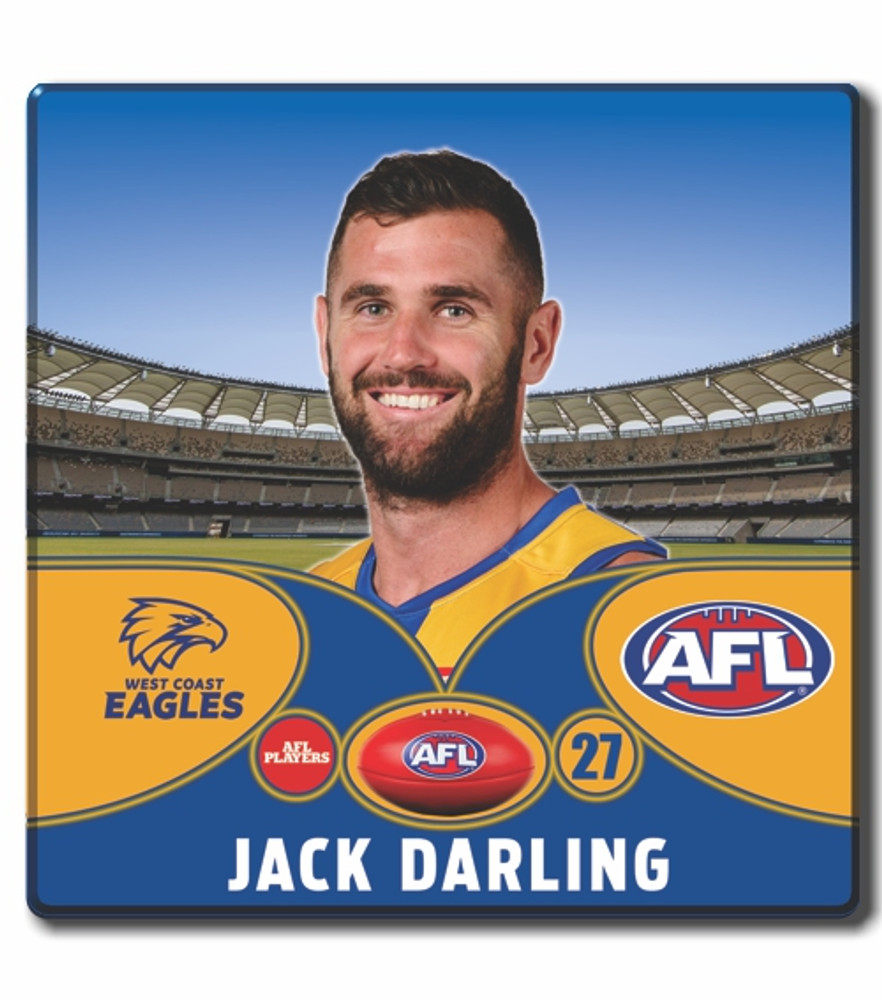 West Coast Eagles 2023 AFL Player Ceramic Coaster