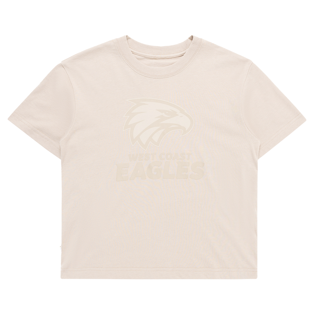 West Coast Eagles Women's Tonal Tee Stone (W23)