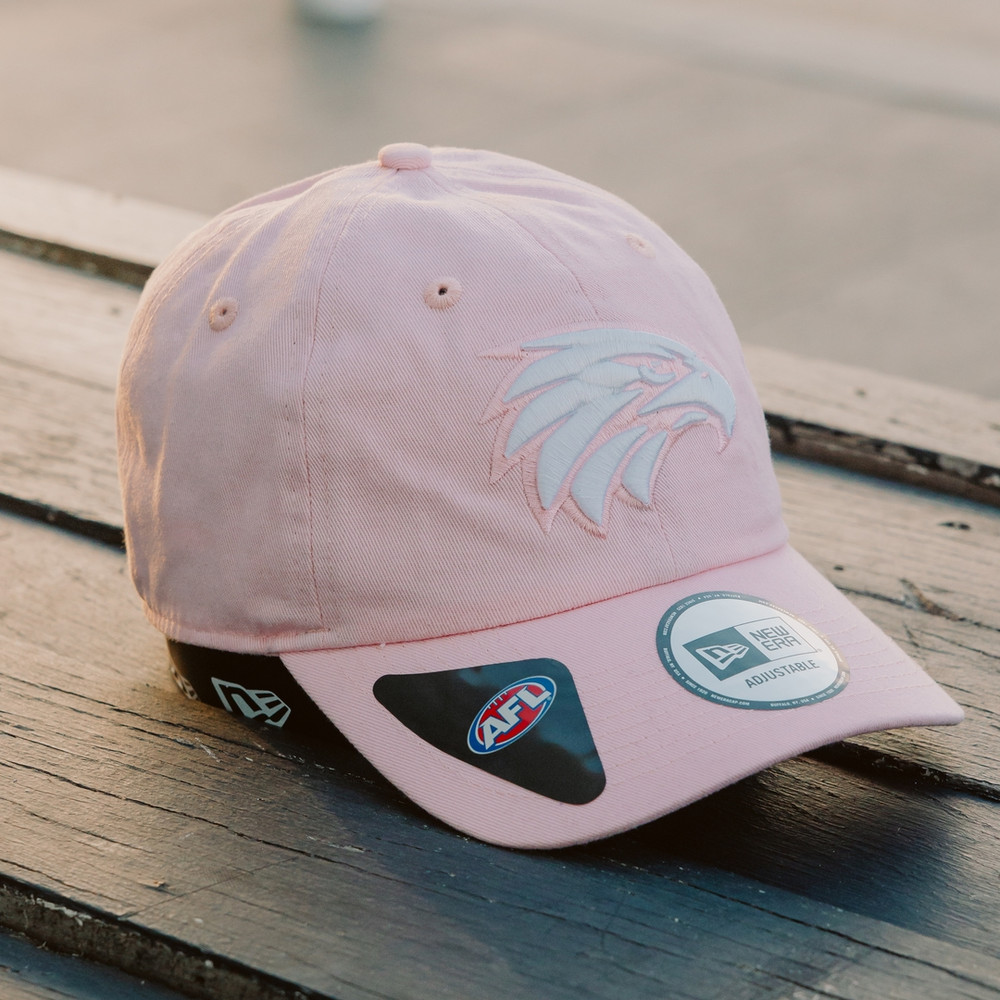 West Coast Eagles New Era Casual Classic Cap Pink