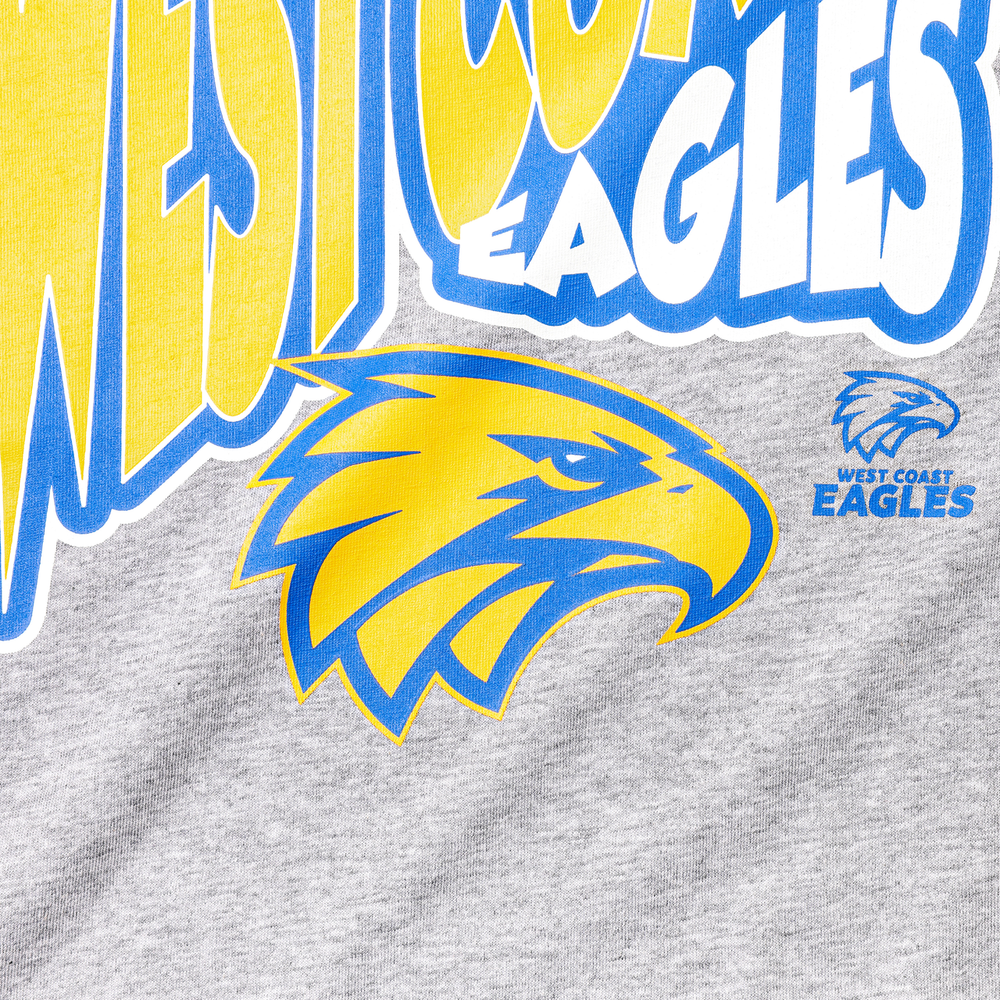 West Coast Eagles Youth Footy Colours Tee (W23)