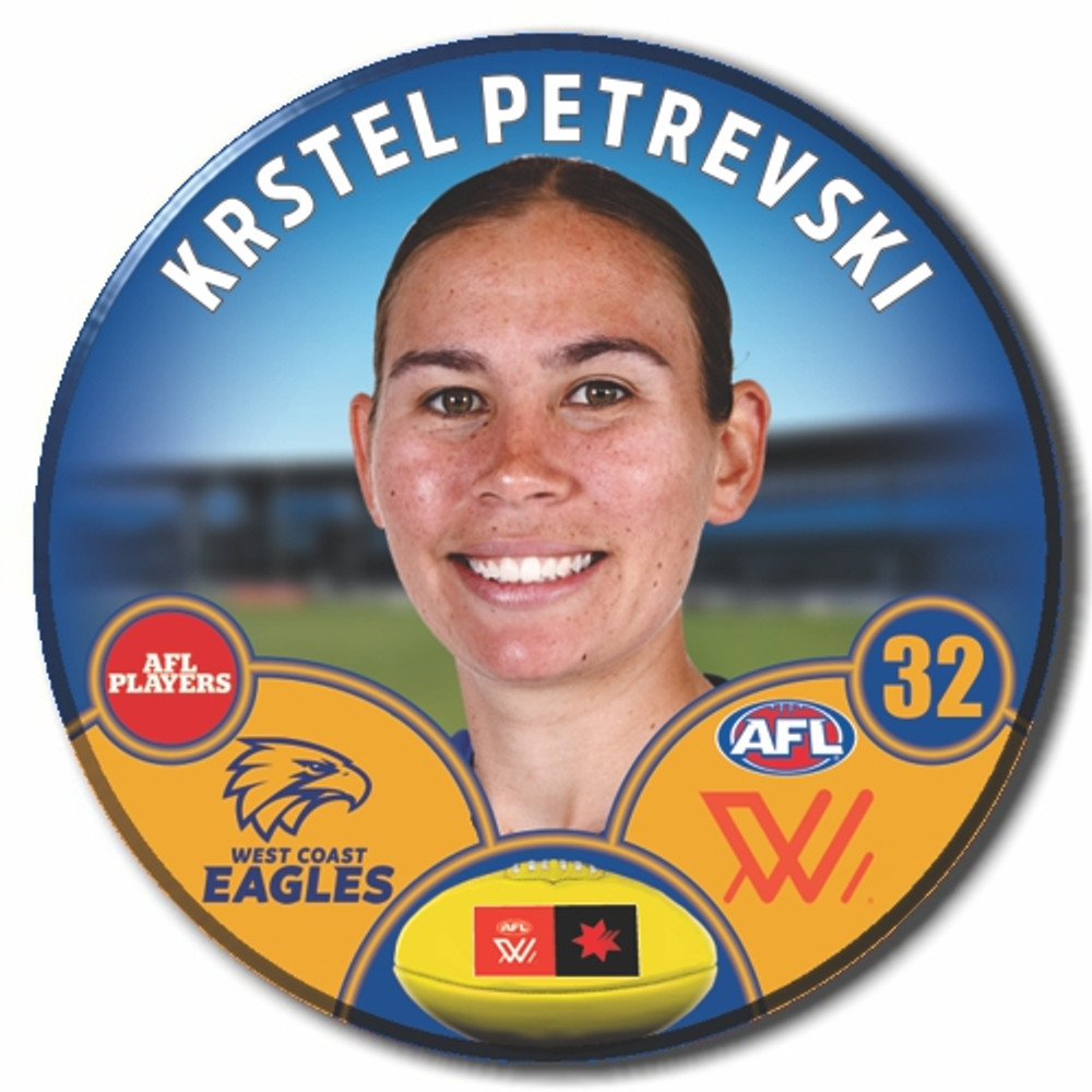 West Coast Eagles 2023 AFLW Player Badge