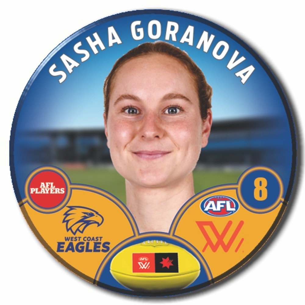 West Coast Eagles 2023 AFLW Player Badge