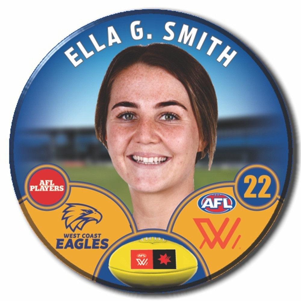 West Coast Eagles 2023 AFLW Player Badge
