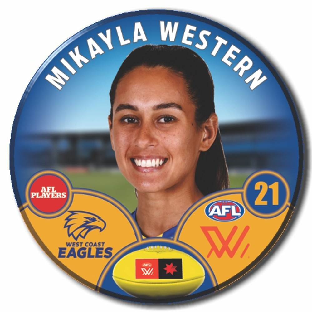 West Coast Eagles 2023 AFLW Player Badge