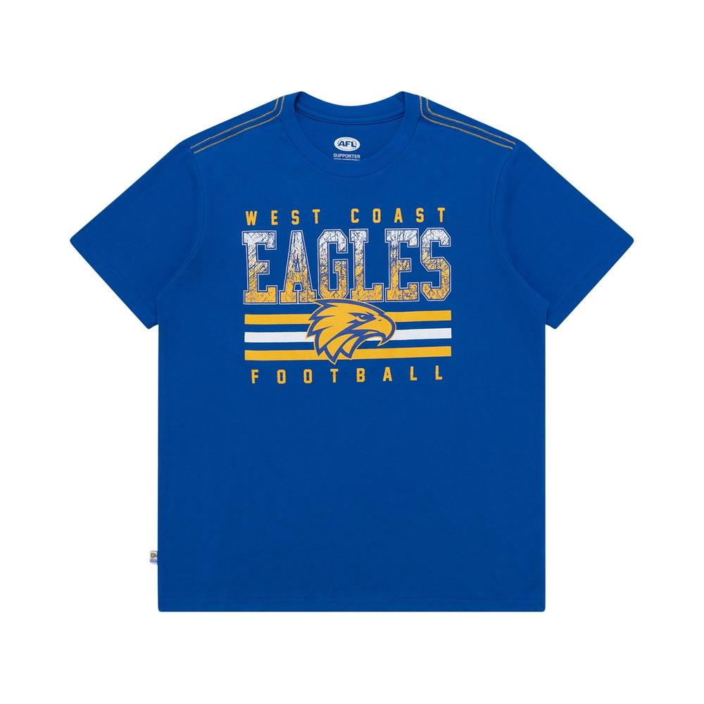 West Coast Eagles Youth Sketch Tee (S23)