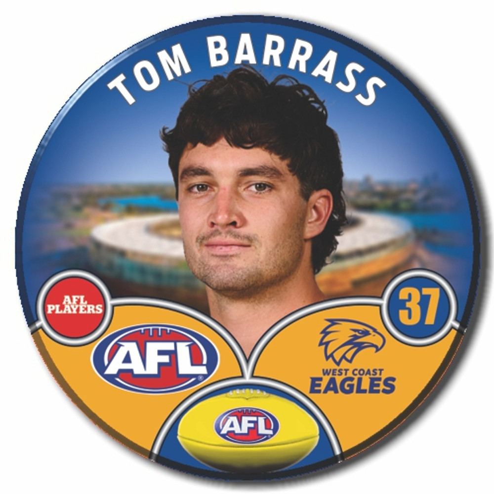 West Coast Eagles 2024 AFL Player Badge