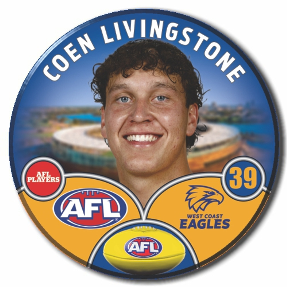 West Coast Eagles 2024 AFL Player Badge