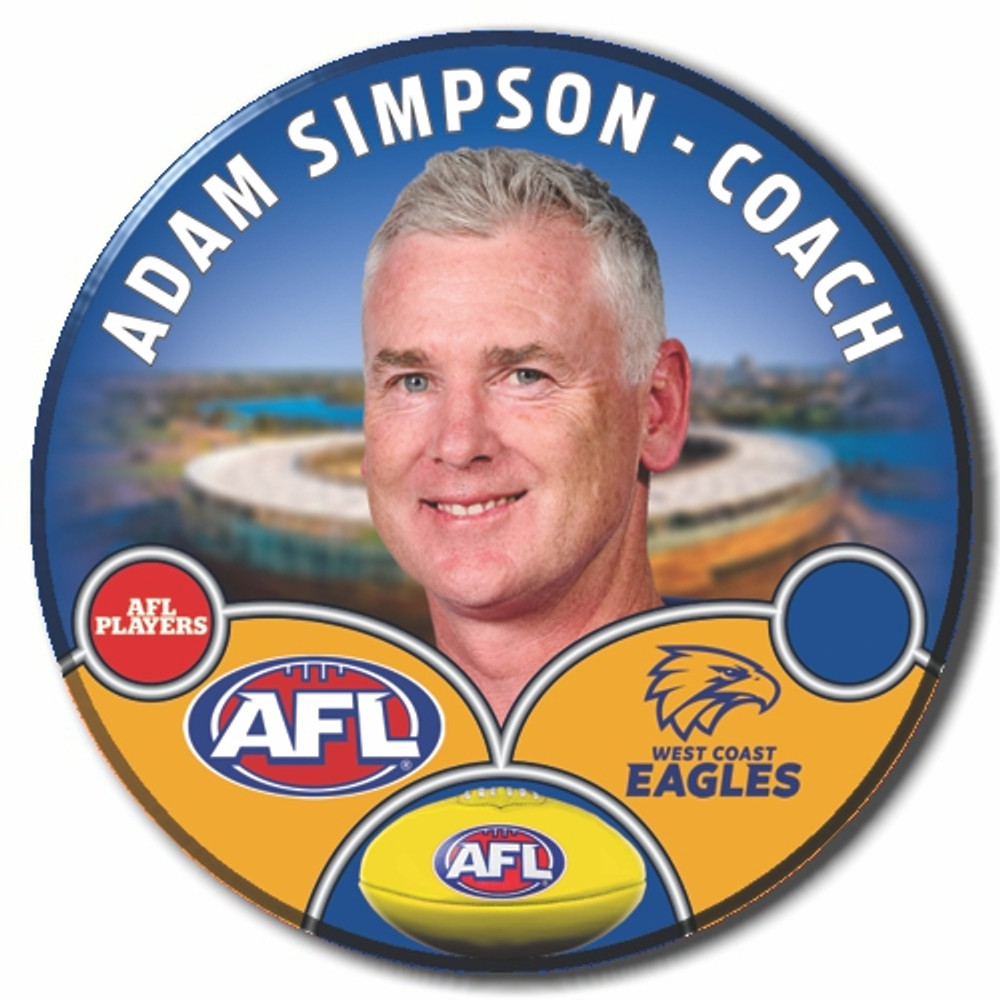 West Coast Eagles 2024 AFL Player Badge