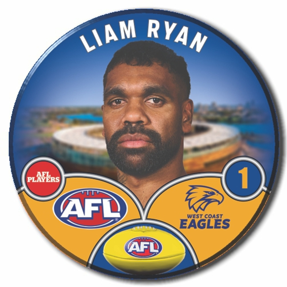 West Coast Eagles 2024 AFL Player Badge