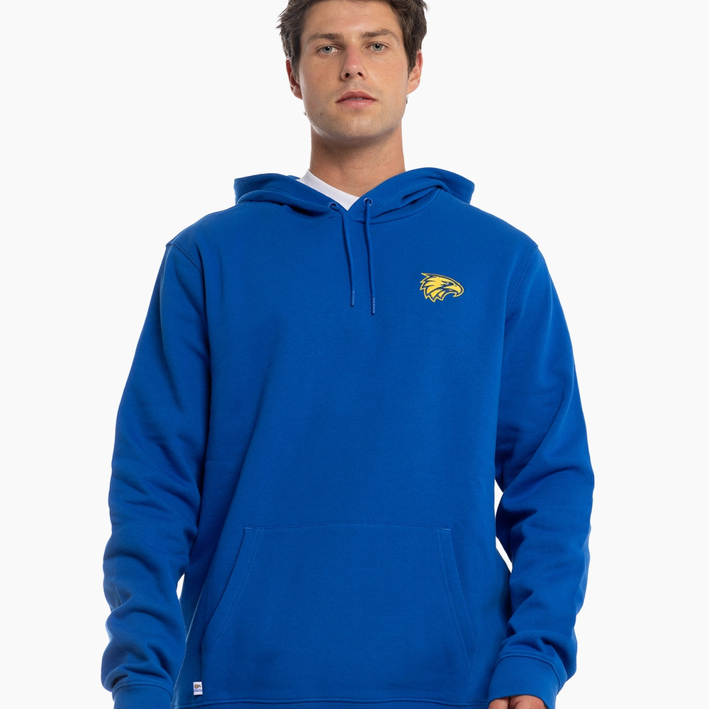 West Coast Eagles Adult Basic Hood Royal (2024)