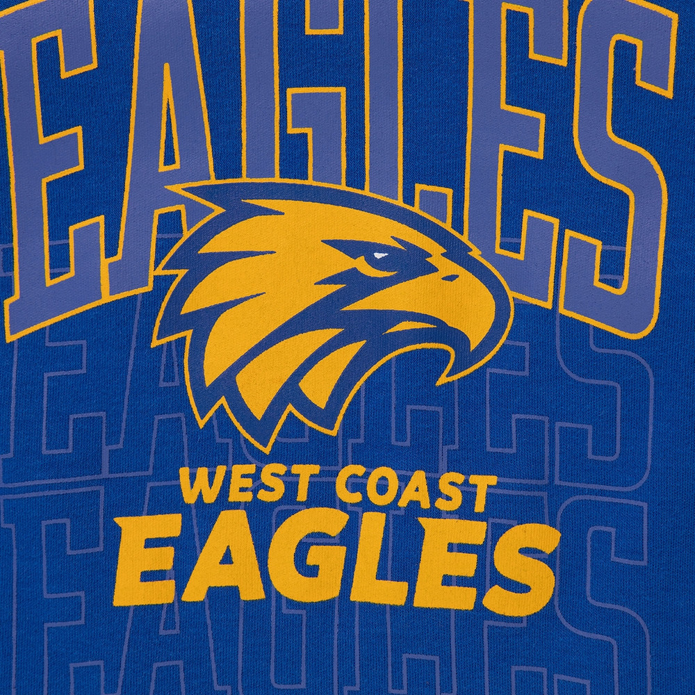 West Coast Eagles Kids Core Tee Royal (2024)