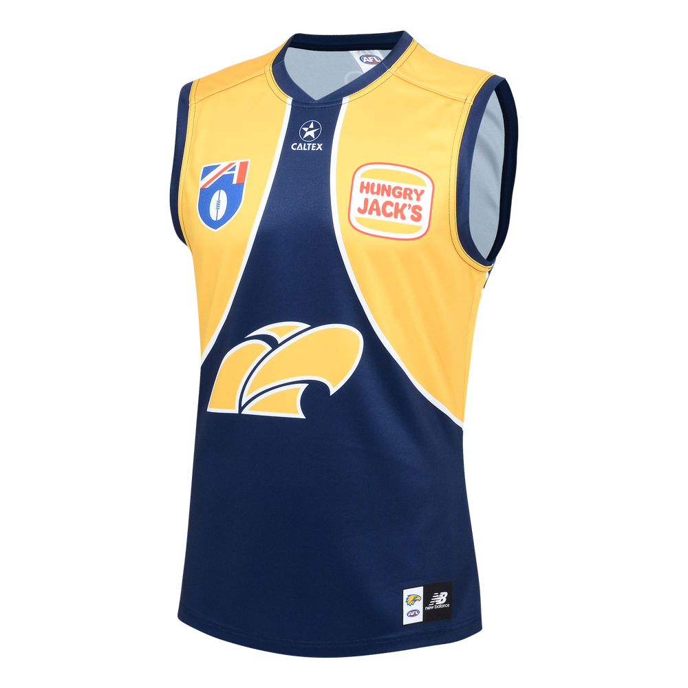 West Coast Eagles New Balance Adult Gather Round Guernsey (2024) PRE-ORDER