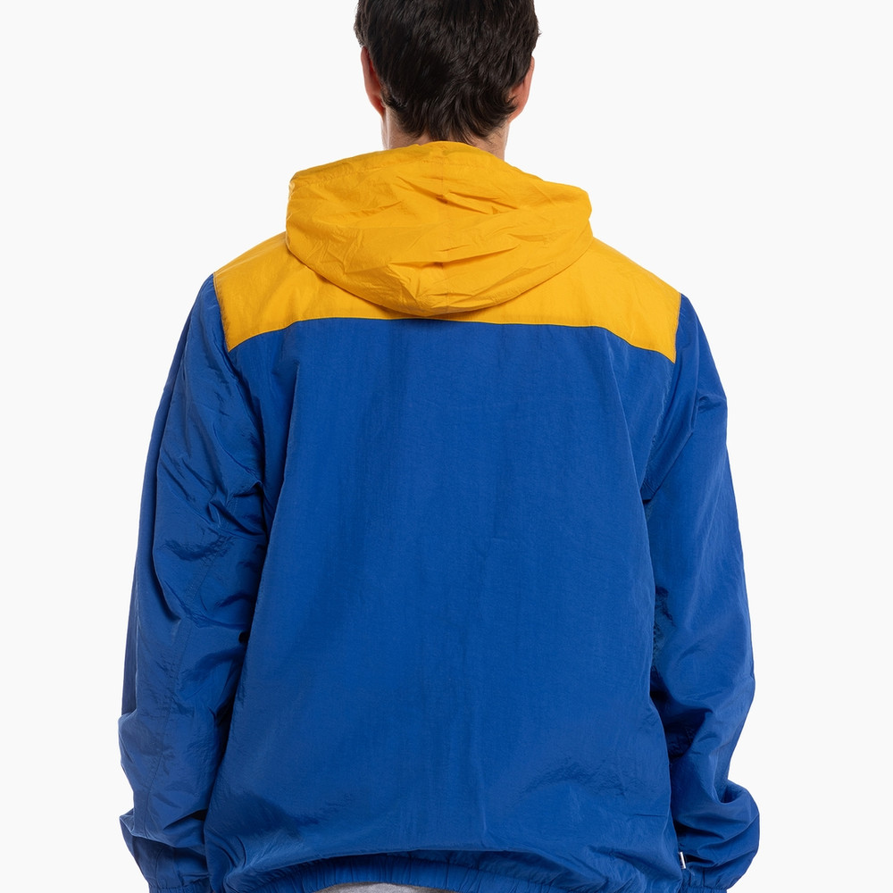 West Coast Eagles Adult Paneled Windbreaker Royal/Gold (2024)