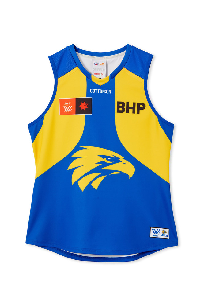 West Coast Eagle Cotton On AFLW  Adult Home Guernsey (2024)