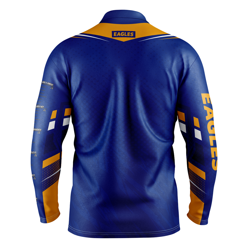 West Coast Eagles Mens Fishing shirt