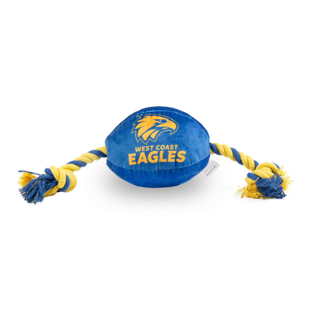 West Coast Eagles Rope Dog Toy