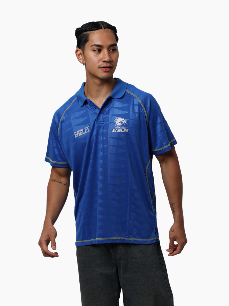 West Coast Eagles Men's Active Polo (2026)