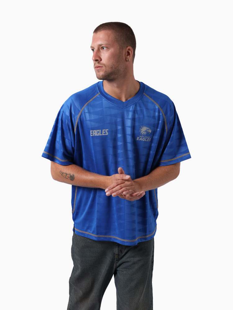 West Coast Eagles Men's Active Tee Royal (2026)