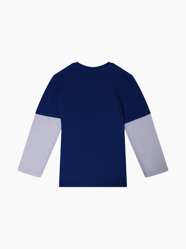 West Coast Eagles Youth Graphic Long Sleeve Tee Royal (2026)