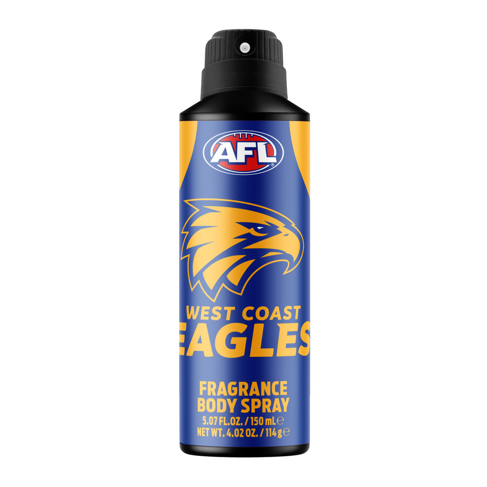 West Coast Eagles 150ml Fragrance Spray