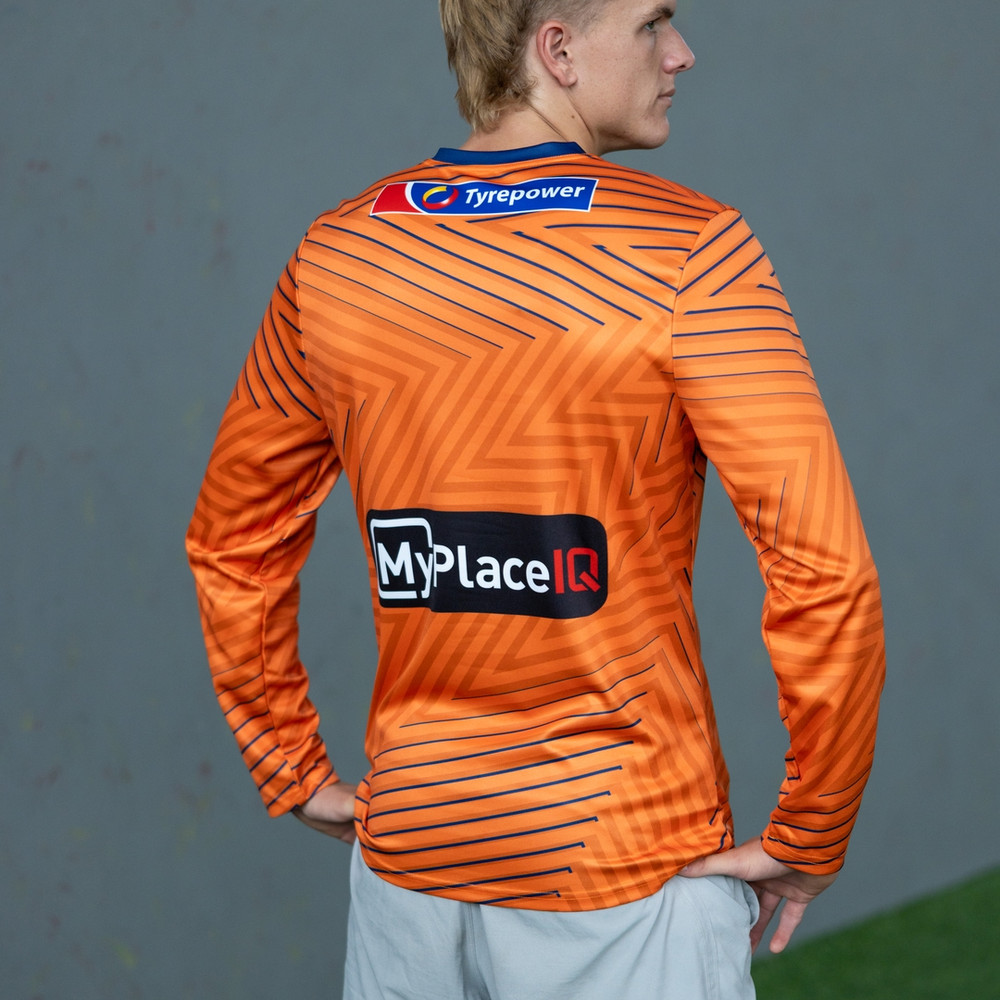 West Coast Eagles New Balance Long Sleeve Training Guernsey Orange (2026)