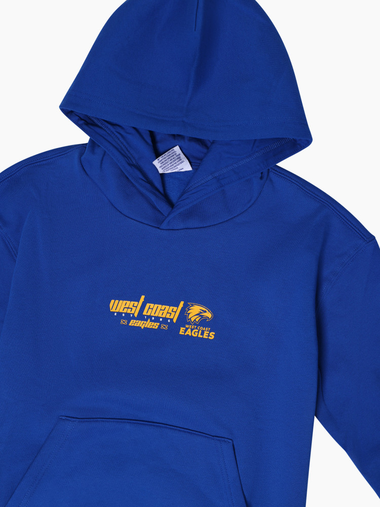 West Coast Eagles Youth Graphic Box Fit Hood (2026)