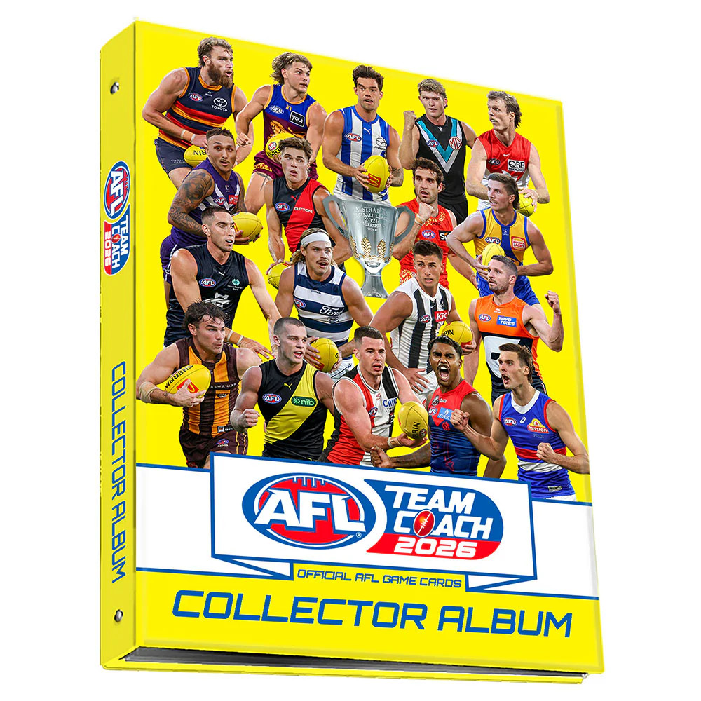 AFL Team Zone Football Card Album (2026)
